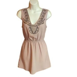 Urban outfitters ecote studded mini dress